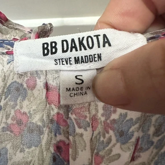 BB Dakota Steve Madden Floral Midi Dress - Picture 7 of 8